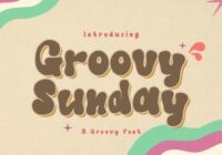 Groovy Sunday Font - Featured Image