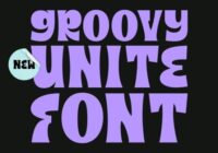 Groovy Unite Font - Featured Image