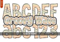 Groovy Wave Font - Featured Image