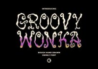 Groovy Wonka Font - Featured Image