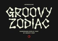 Groovy Zodiac Font - Featured Image