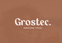 Grostec Font - Featured Image