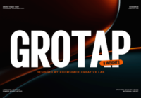 Grotap Font - Featured Image