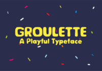 Groulette Font - Featured Image