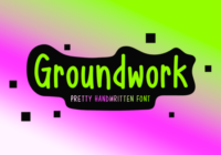 Groundwork Font - Featured Image