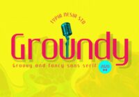 Groundy Font - Featured Image