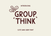 Group Think Font - Featured Image