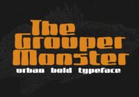 Grouper Monster Font - Featured Image