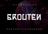 Grouten Font - Featured Image