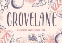 Grovelane Font - Featured Image