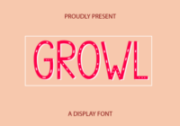Growl Font - Featured Image