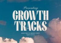 Growth Tracks Font - Featured Image