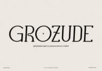 Grozude Font - Featured Image