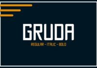 Gruda Font - Featured Image