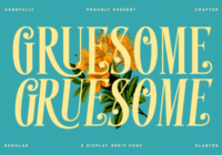 Gruesome Font - Featured Image