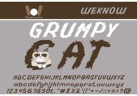 Grumpy Cat Font - Featured Image