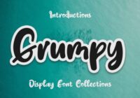 Grumpy Font - Featured Image