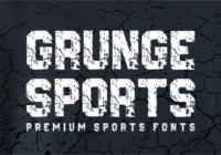 Grunge Sports Font - Featured Image