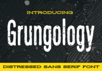 Grungology Font - Featured Image