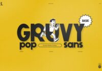 Gruvy Pop Sans Font - Featured Image