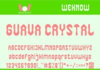 Guava Crystal Font - Featured Image