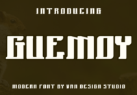 Guemoy Font - Featured Image