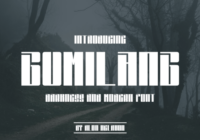 Gumilang Font - Featured Image