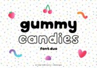 Gummy Candies Font - Featured Image