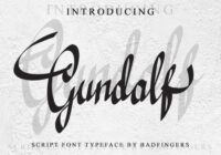 Gundalf Font - Featured Image