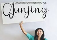 Gunjing Font - Featured Image