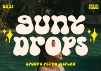 Gunydrops Font - Featured Image