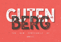 Gutenberg Family Font - Featured Image