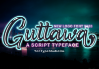 Guttawa Font - Featured Image