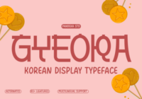 Gyeora Font - Featured Image