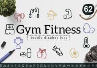 Gym Fitness Font - Featured Image