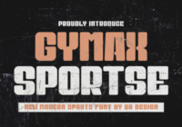Gymax Sportse Font - Featured Image