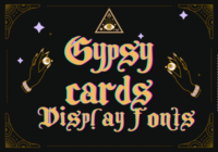 Gypsy Cards Font - Featured Image