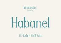 Habanel Font - Featured Image