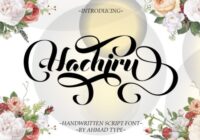 Hachiru Font - Featured Image