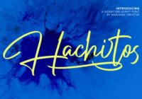 Hachitos Font - Featured Image