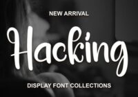 Hacking Font - Featured Image