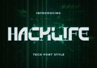 Hacklife Font - Featured Image