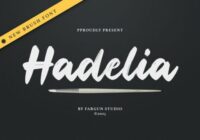 Hadelia Font - Featured Image