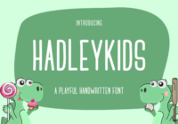 Hadleykids Font - Featured Image