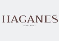 Haganes Serif Font - Featured Image