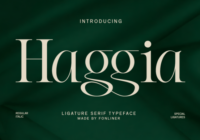 Haggia Font - Featured Image