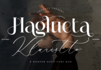 Haglueta Klaristto Font - Featured Image