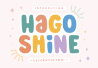 Hago Shine Font - Featured Image