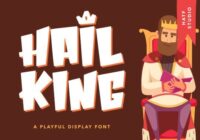 Hail King Font - Featured Image