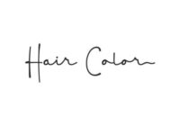 Hair Color Font - Featured Image